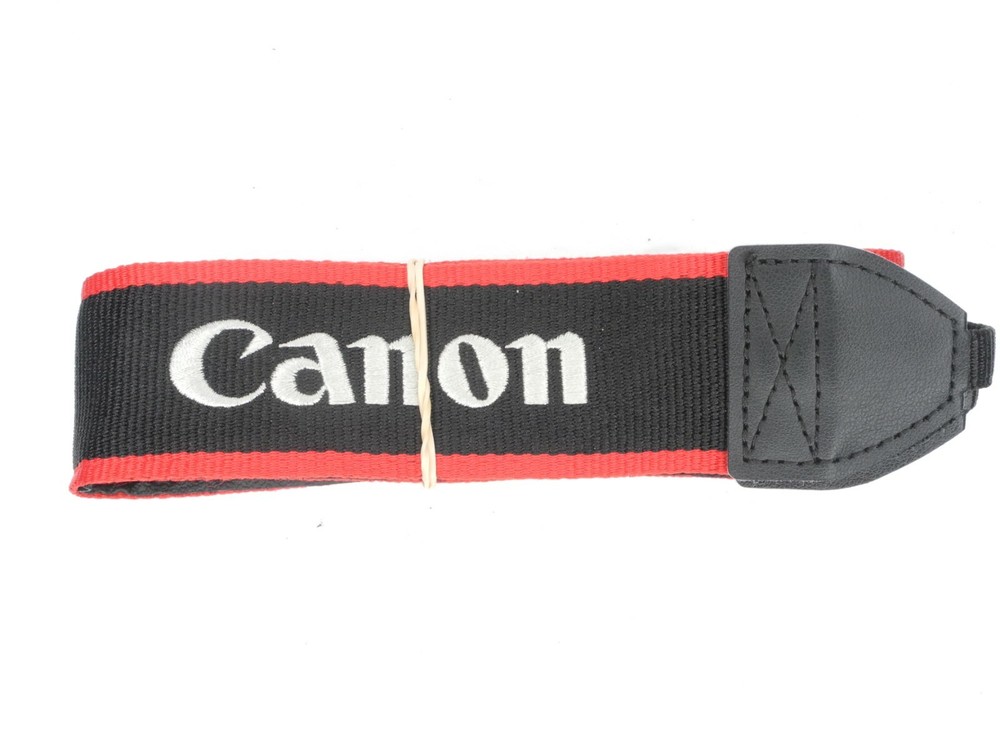 NEW Canon EOS 80D Genuine Black / Red / White Camera Neck Strap