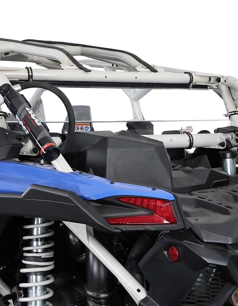For Can Am Maverick X3/ X3 Max Rear Windshield Window Panel Clear 2017-2024