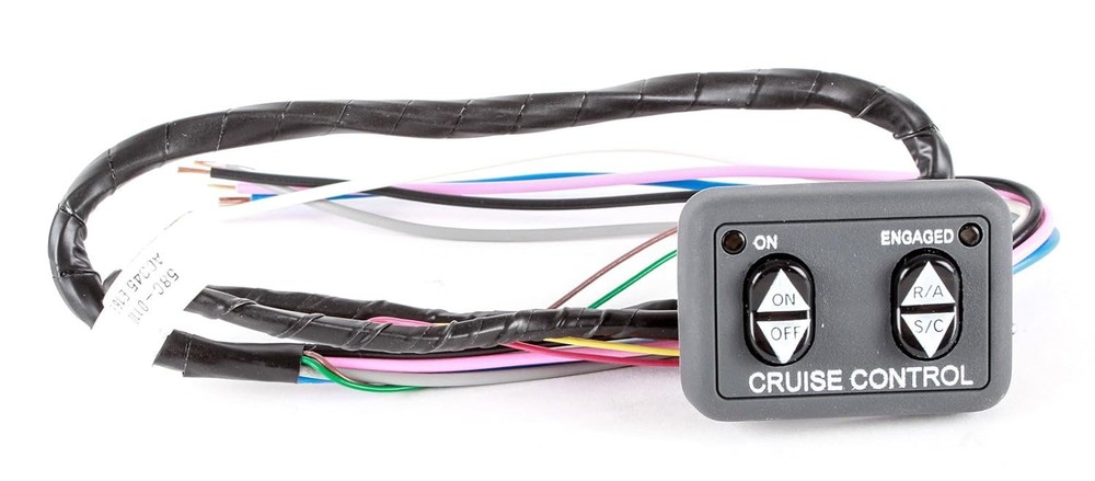 Rostra 250-3592 Universal Dash-mount NC Circuit Cruise Control Switch