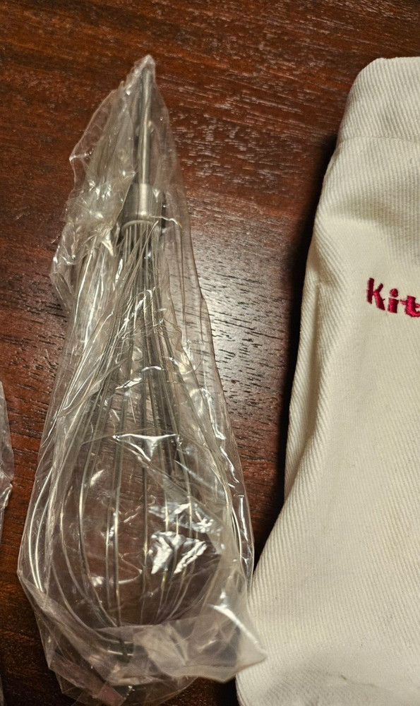 KITCHEN AID Accessory Bundle With Storage Bag Dough Hooks, Whisk, 2 Beaters