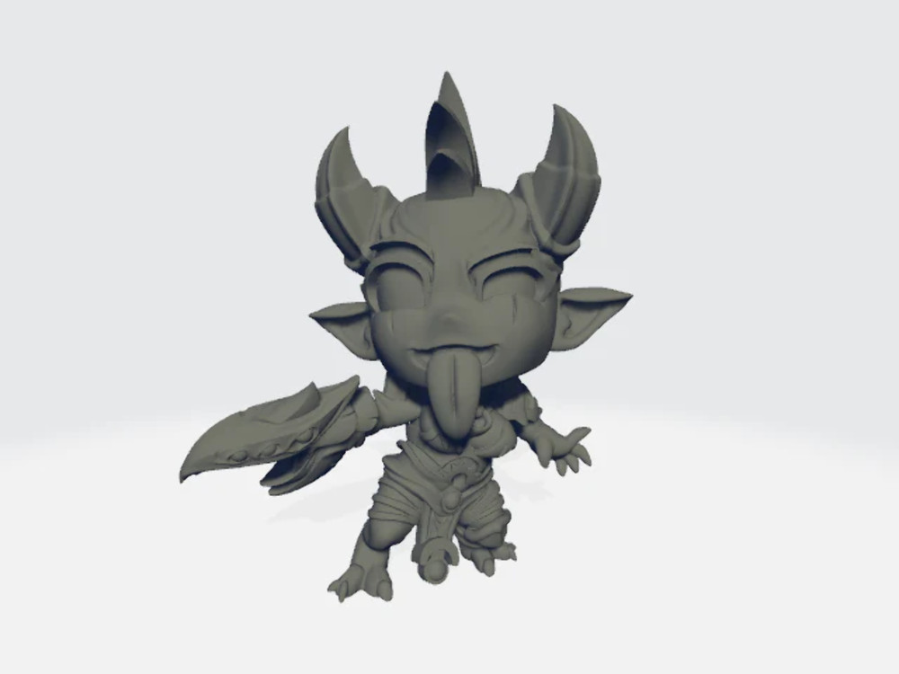 Grimdark Cuteness - Claw Chick #1