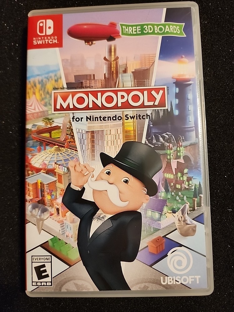 Monopoly - Nintendo Switch Case Only NO GAME USED