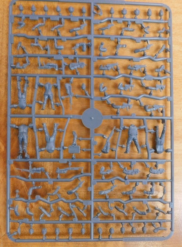 Wargames Atlantic:  Pulp Adventures: Agents One Sprue