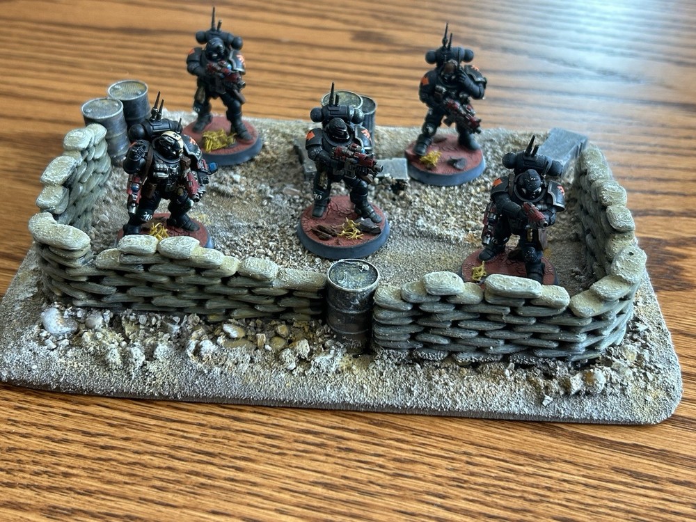 Tabletop Gaming Terrain Painted, Ready to Use