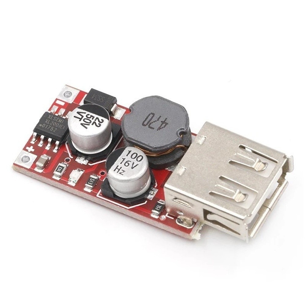 5.2V 3A DC-DC Step Down Module with Over Current Temp Short Circuit Protection