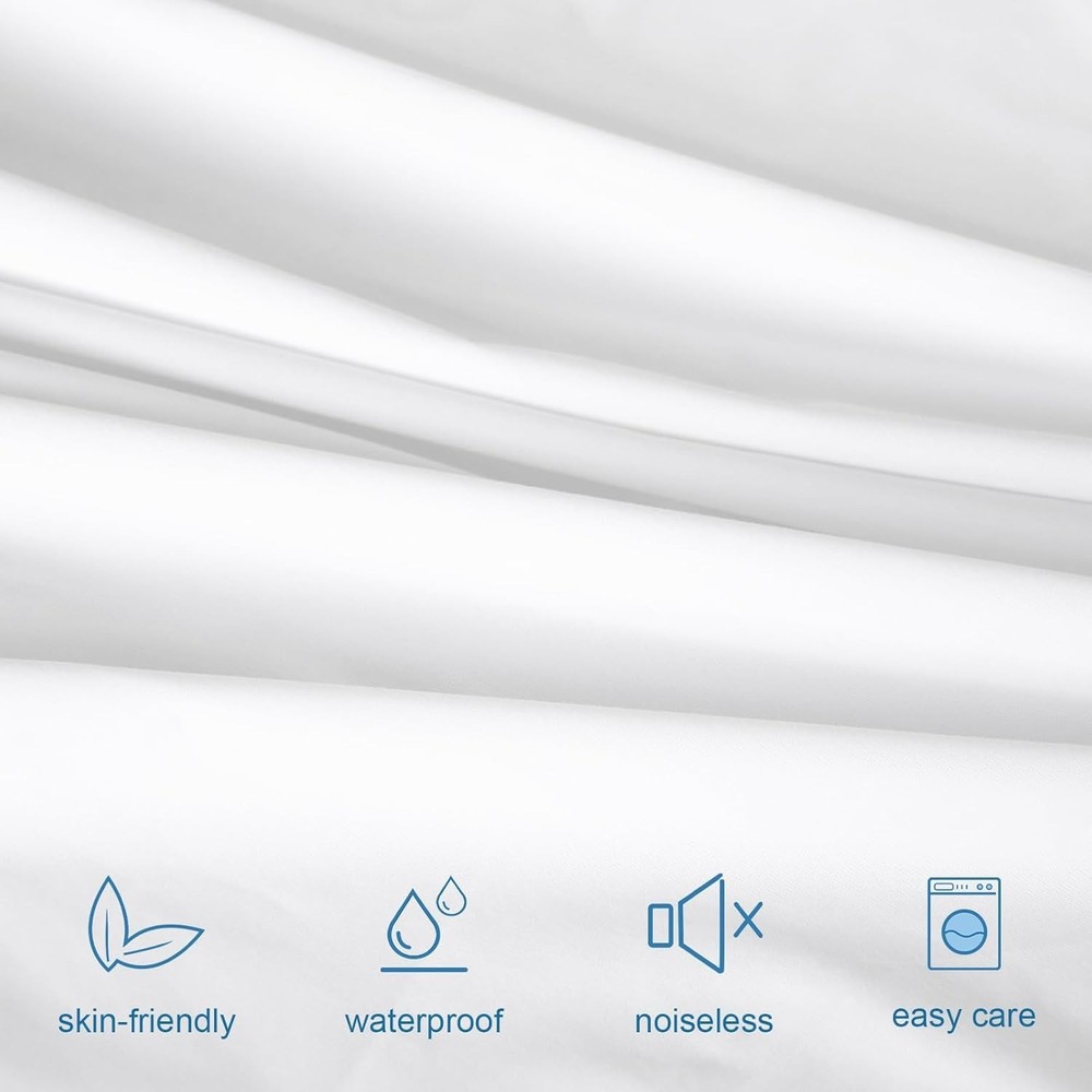 Queen Sofa Bed Mattress Protector Pad - Noiseless & Machine Washable Comfort