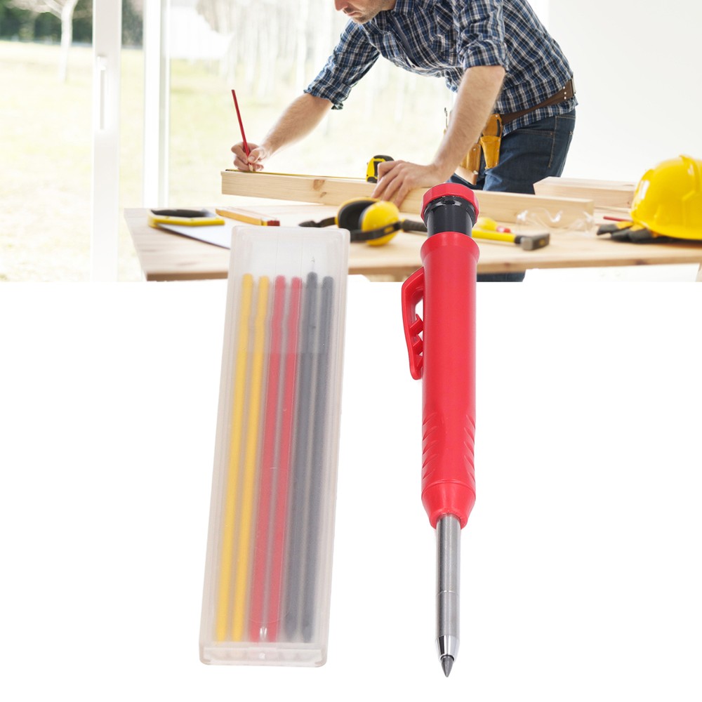 Woodworking Marking Pen 2.8mm Tungsten Carbide Tip Multi-function Scribing Tool