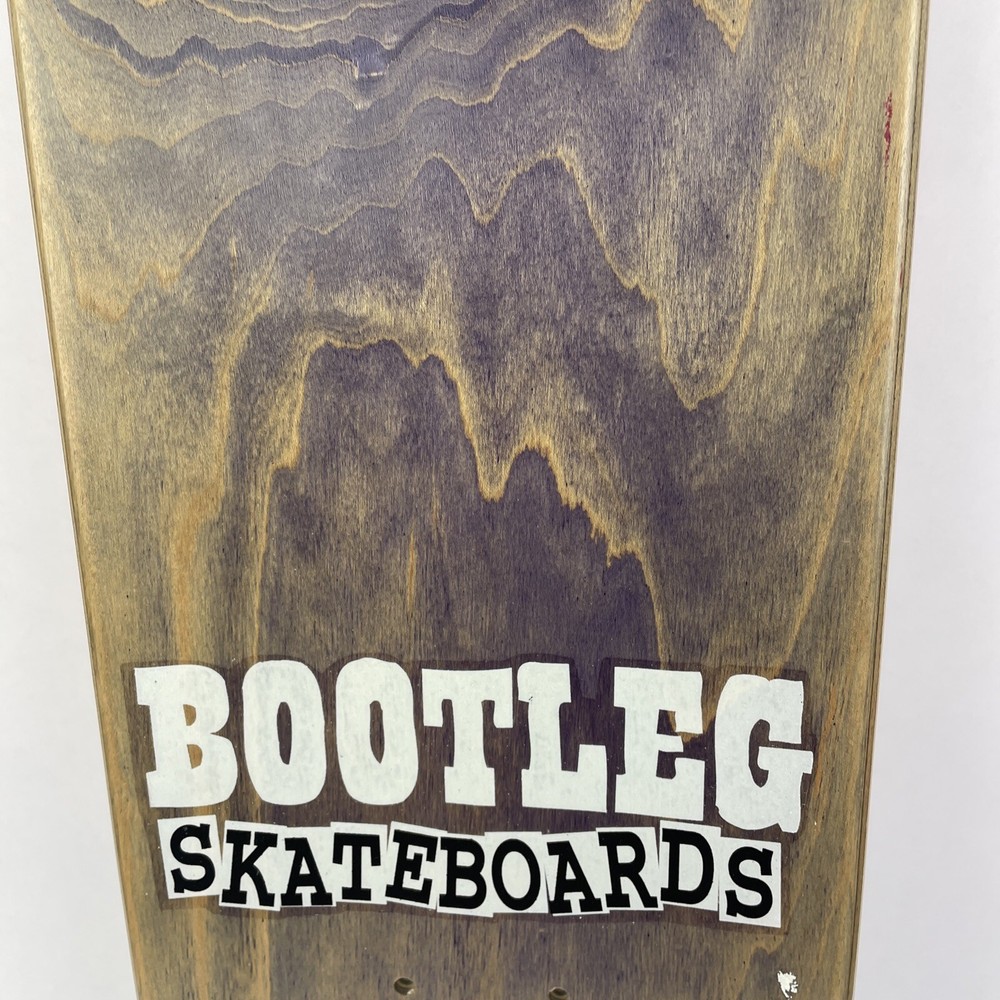 Baker BOOTLEG Skateboards Deck Alex Gall Train Wreck Deck Signed Autographed