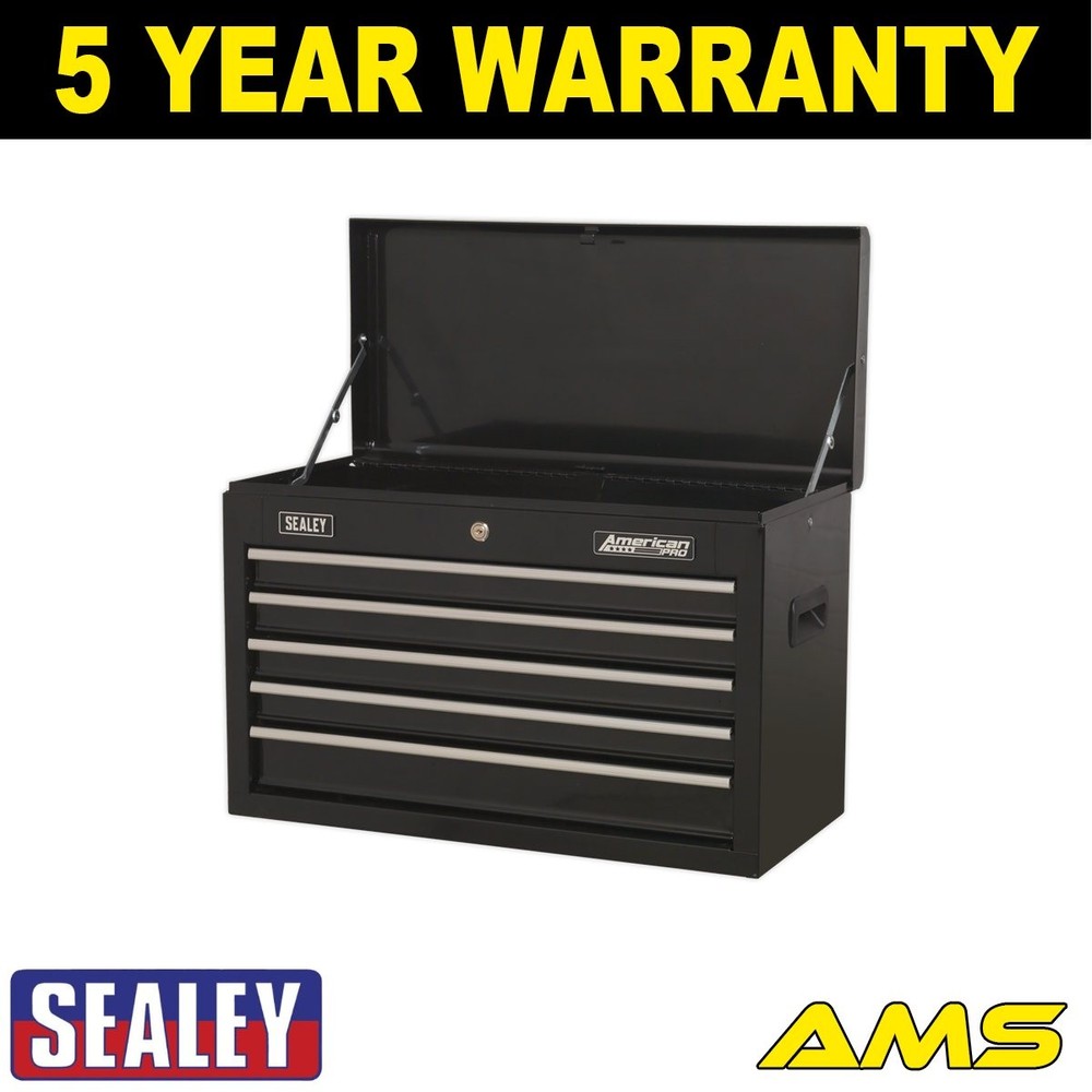 Sealey American PRO� Topchest 5 Drawer Black AP225B