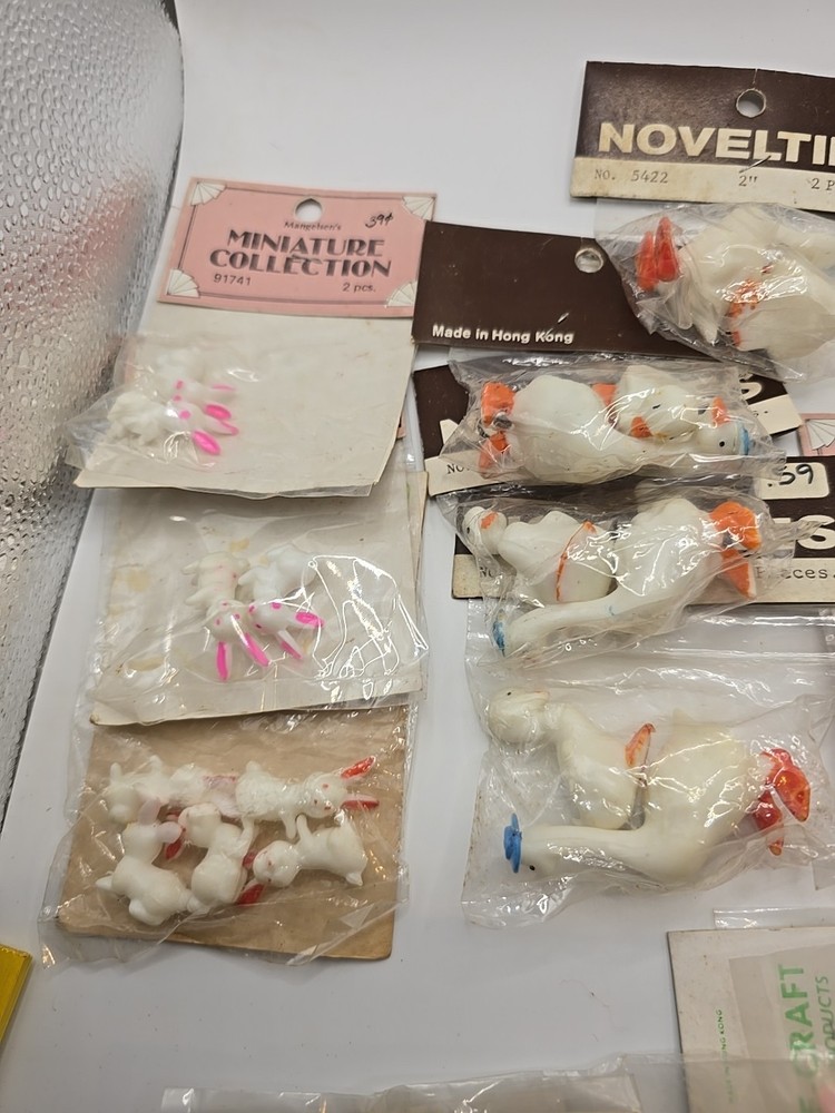 Vintage Craft Easter Miniatures Lot