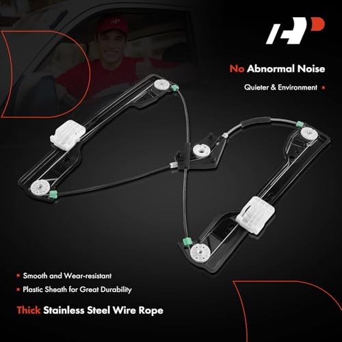 Front Left Driver Side Electric Power Window Regulator Without Motor