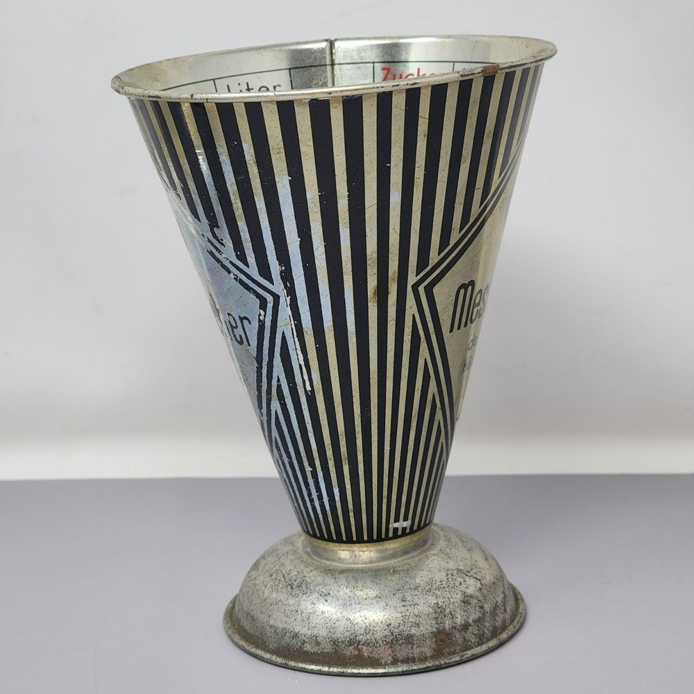 Vintage MCM Luchs Messbecher German Measuring Cup/Cone Barware