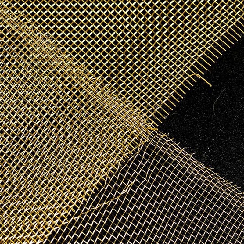 Pure Brass Mesh Dense Filter Woven Wire Screen Net EMF Shielding DIY Craft Art