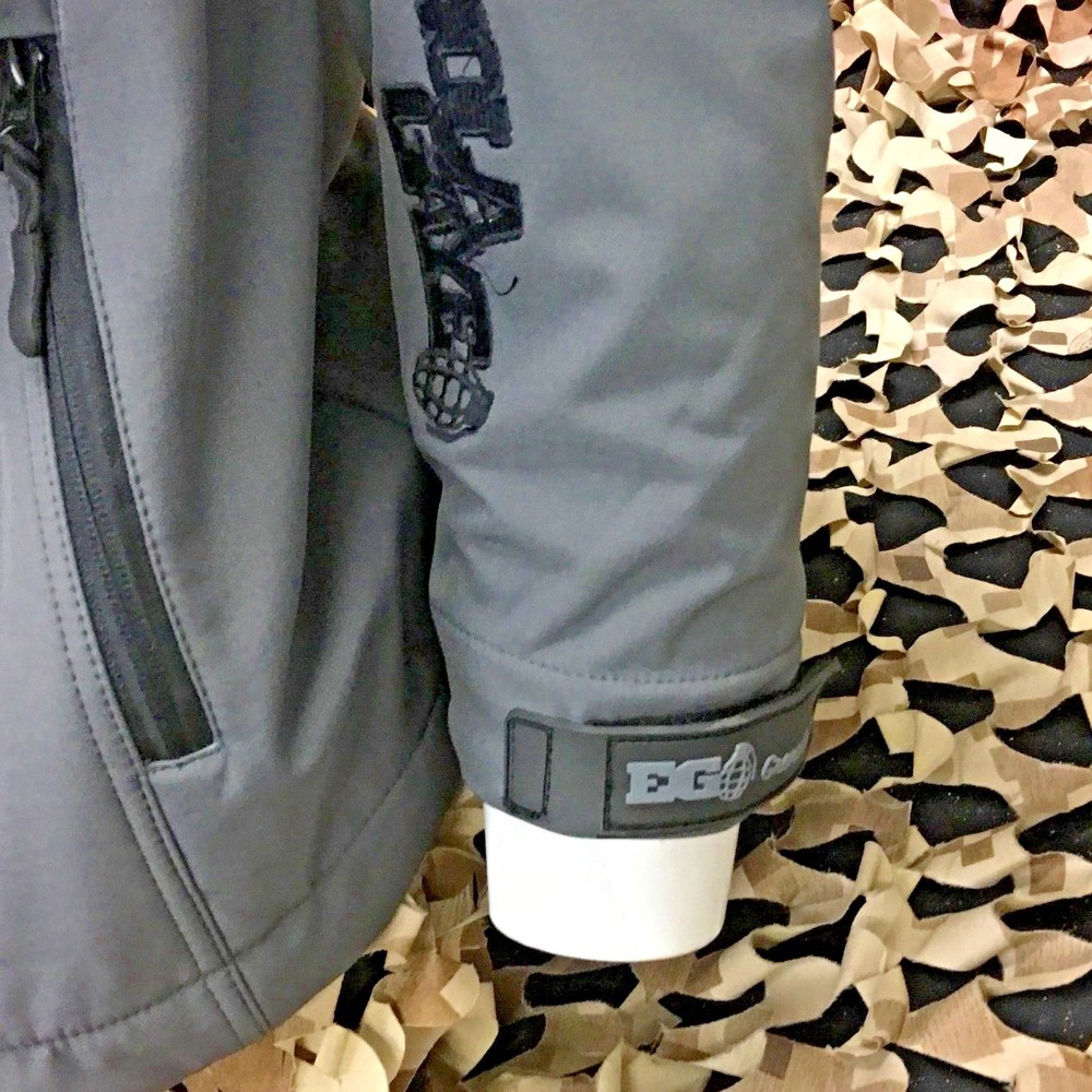 NEW Enola Gaye TechOne Windbreaker Jacket - Grey - Medium