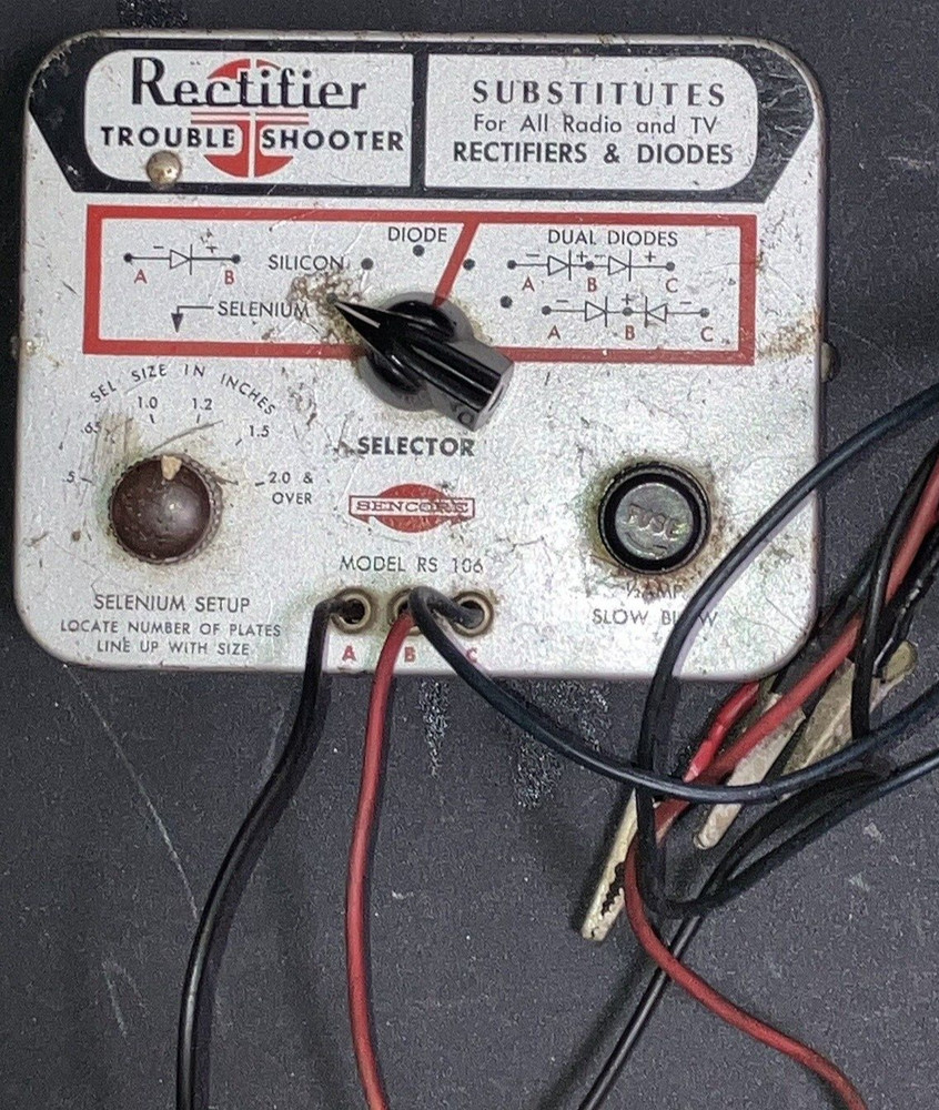 Vintage Encore Model RS-106 Rectifier Troubleshooter