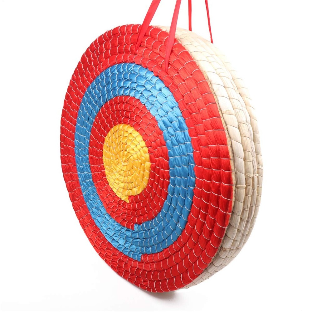 Archery Targets Traditional Solid Straw Round Archery Target Shooting Bow Col...