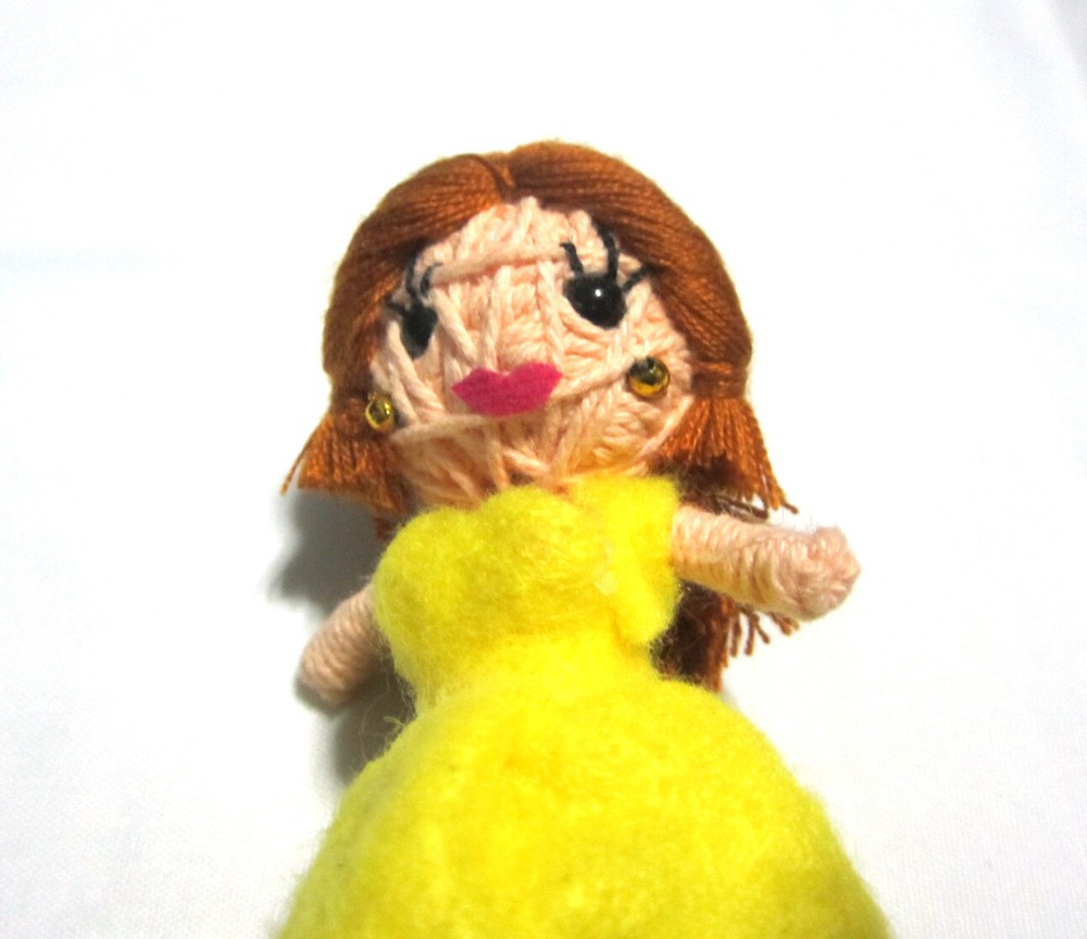 Voodoo String Doll Charter Keychain Keyring Ornament Accessory Gift Set No. 2