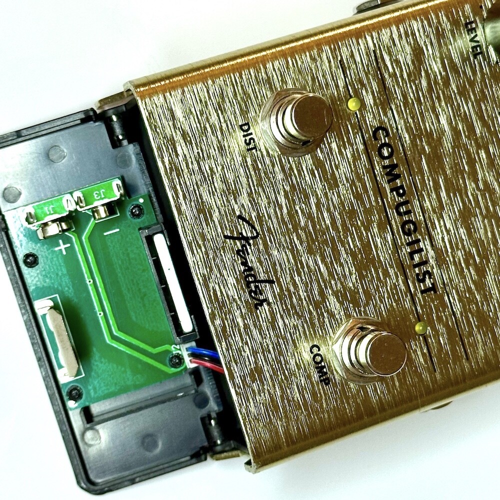 Fender Compugilist Compressor / Distortion Guitar Effect Pedal