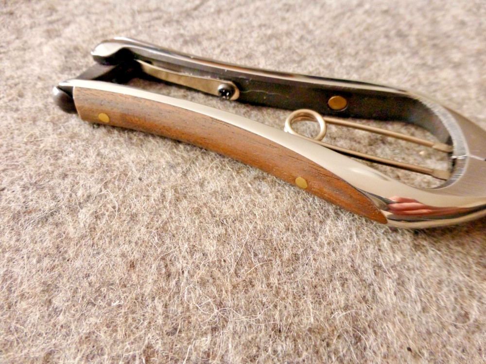 New Soke Hidehisa Walnut Clad Handle Japanese Pruning Shears Secateurs Quality!