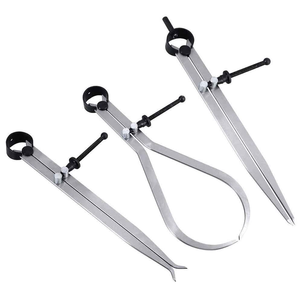 19053c 3 Pieces 8inch Spring Caliper / Divider Set