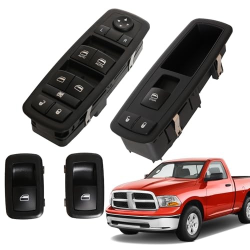 Complete Set of Window Switch, Master & Passenger & Rear Left Right Power