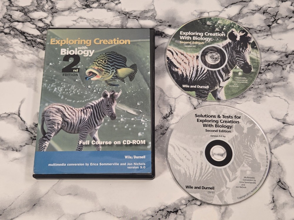 Exploring Creation With Biology 2nd Edition Version 9.0 (PC CD-ROM)