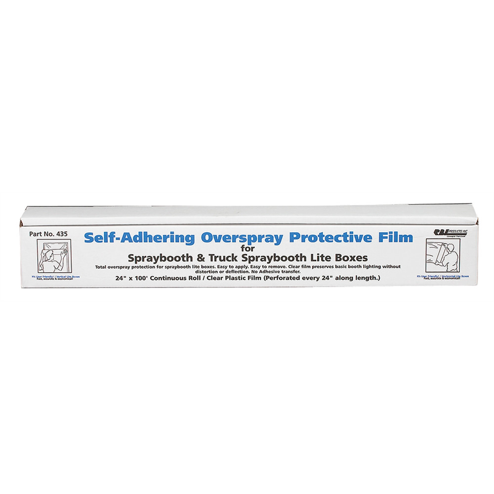 RBL Products 24"X100' CONT. ROLL CLEAR PLASTIC LIT BOX (1CS)