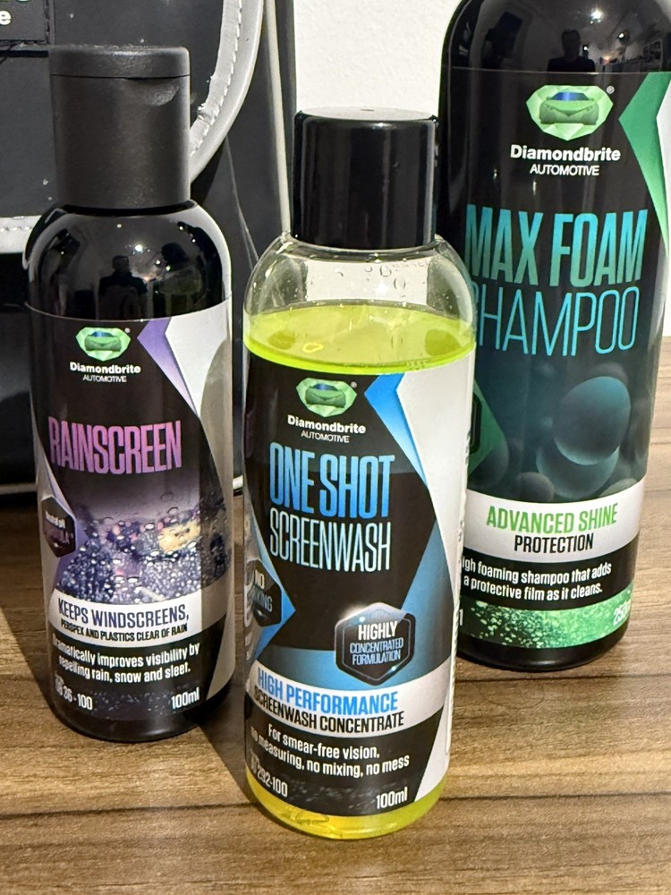 Diamondbrite Car Cleaning Kit & Bag