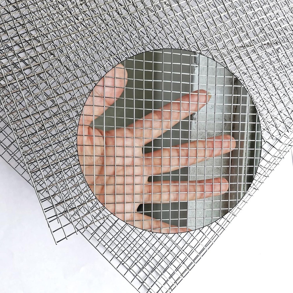 2-Pack 12x24 Stainless Steel Welded Wire Mesh - Rust-Proof & Durable