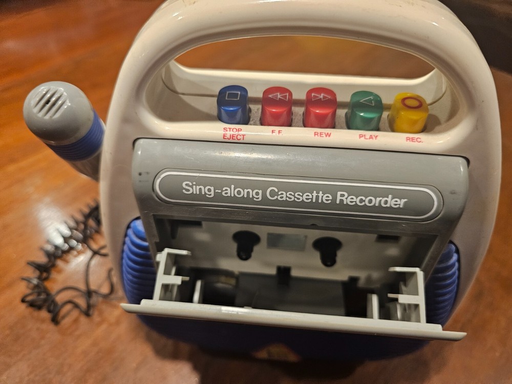 Audio Kid Sing-along Cassette Recorder
