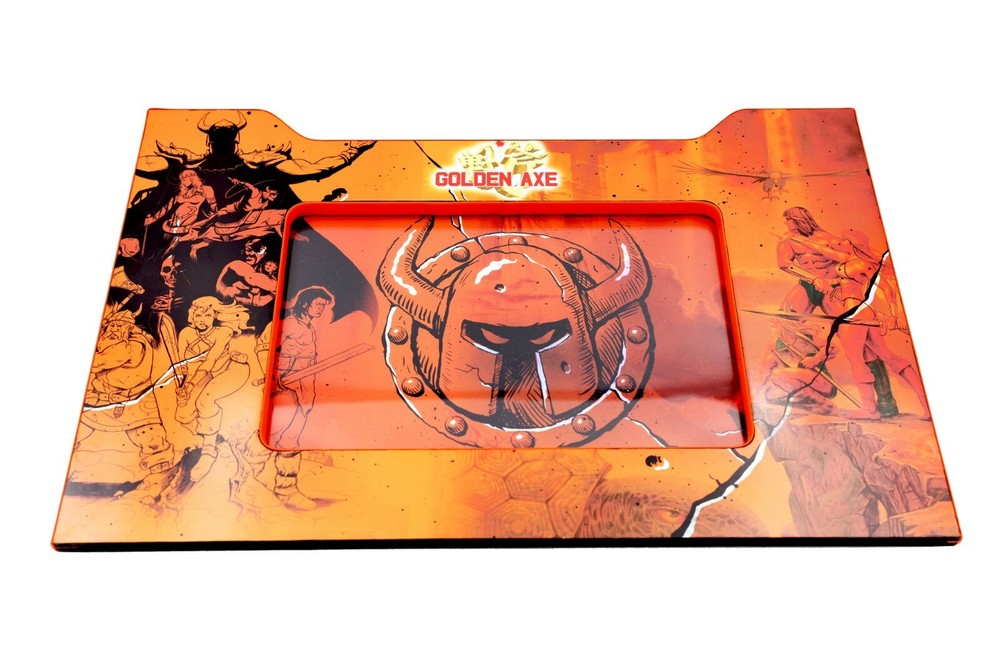 Arcade1up  Golden Axe Lit Riser Front Panel