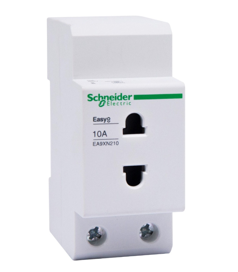 Schneider surface-mounted slide rail socket EA9XN210