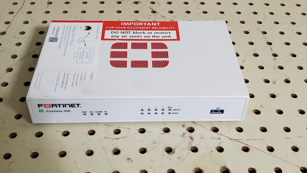 Fortinet FortiGate 30E FG-30E Network Security Firewall Appliance