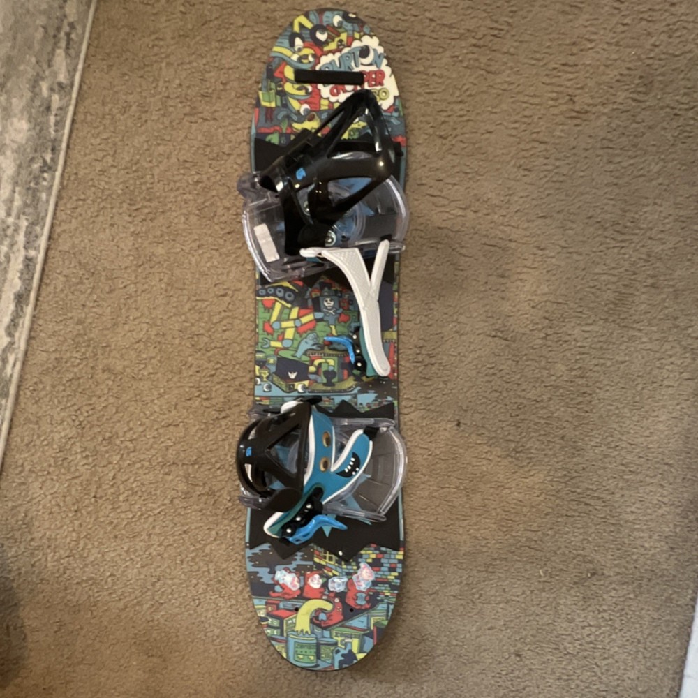 Burton Kids All-Mountain Snowboard 32" Multicolor with Bindings Regular Width