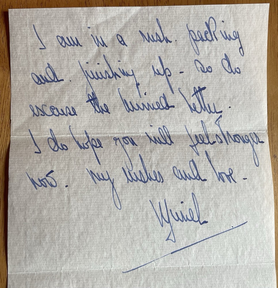 Ballerina Muriel Stuart Autograph Letter Signed