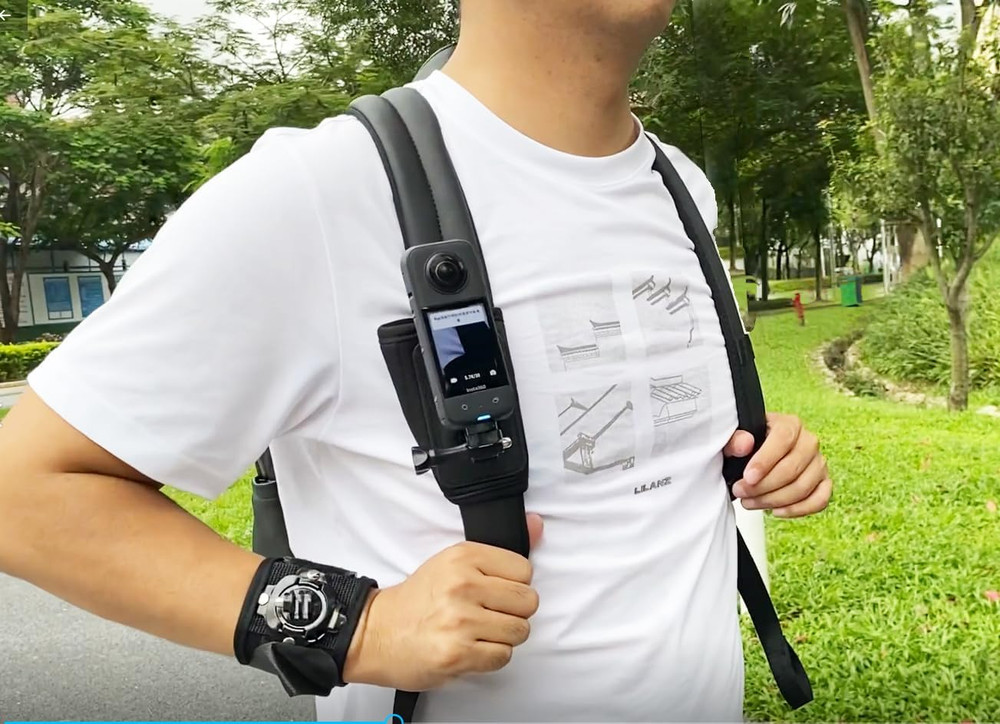 Accessory Kit for Insta360 X5/X4/X3/Ace Pro/Go3S - Action Camera Chest/Backpack/