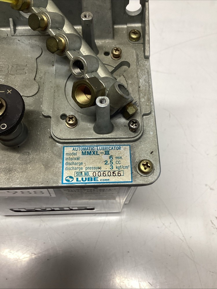 LUBE MMXL-III Automatic Lubricator Pump Q-988