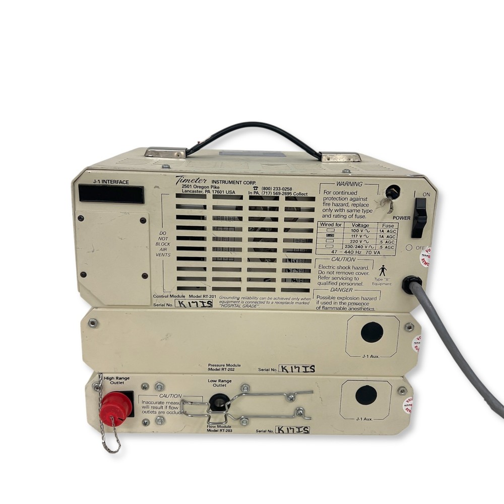Timeter RT-200 Calibration Analyzer System RT-201 RT-202 RT-203 Modules