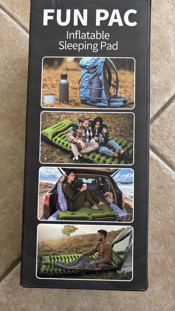 camping sleeping pad self inflating