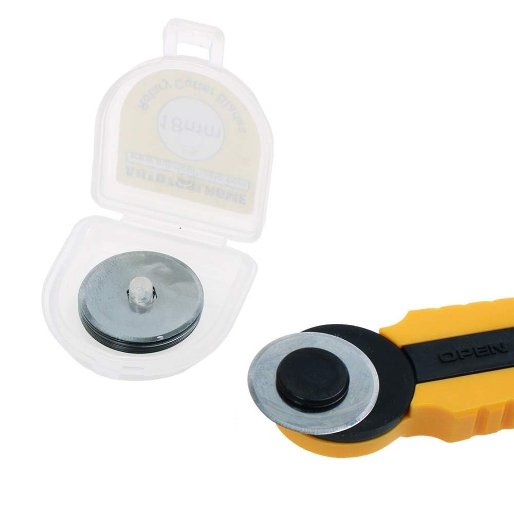 AUTOTOOLHOME 18mm Rotary Cutter Blades 10 Pack Replacement