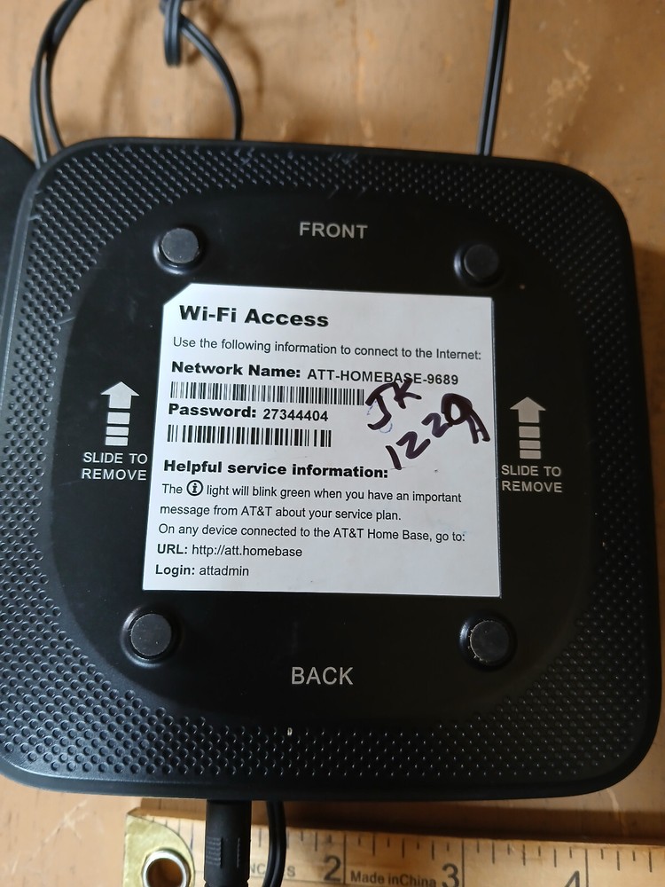 ATT Home Base 9689 Wi-Fi Access - Used