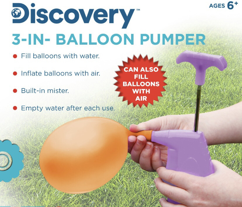 Discovery Three In One Balloon Pumper