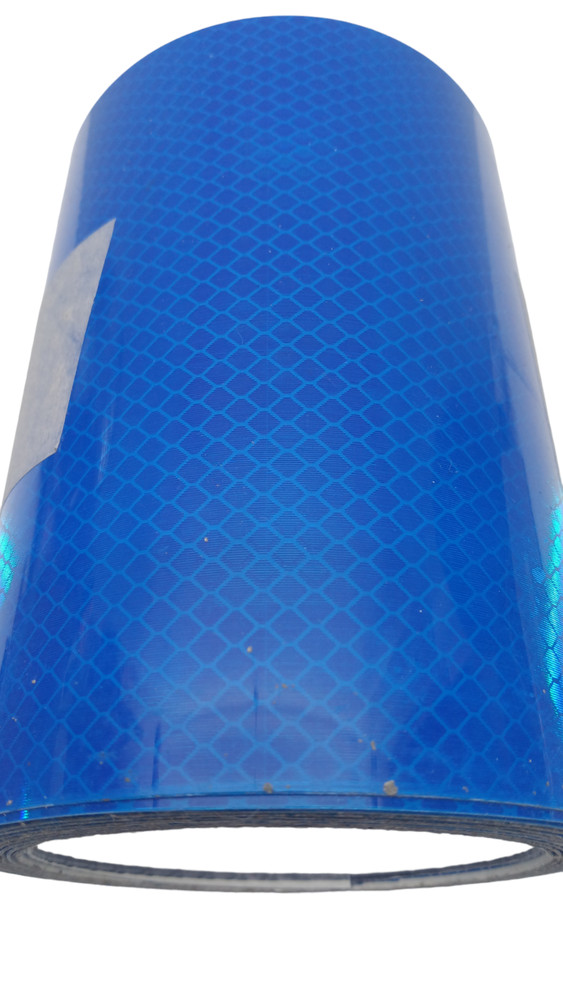 Blue Diamond Reflector Sign Plotter Cutter Vinyl Caution Tape ROLL 6" x 10' Roll