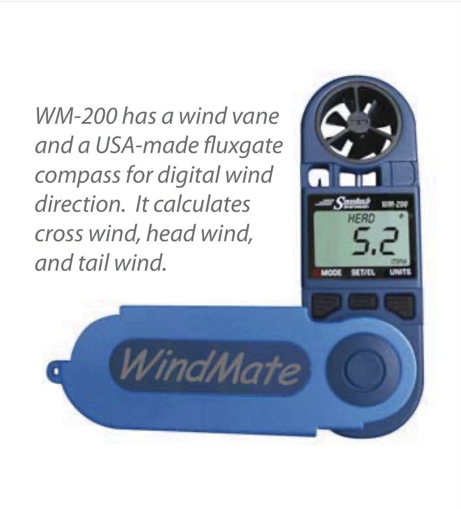 Speedtech Weatherhawk WM-200 WindMate Anemometer w/ Wind Direction