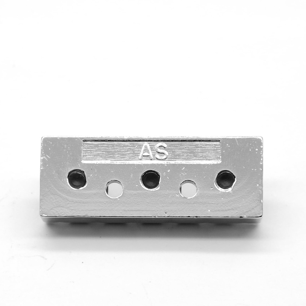 harpfeas 42mm Guitar Metal Locking Nut String Lock for Floyd Rose Chrome
