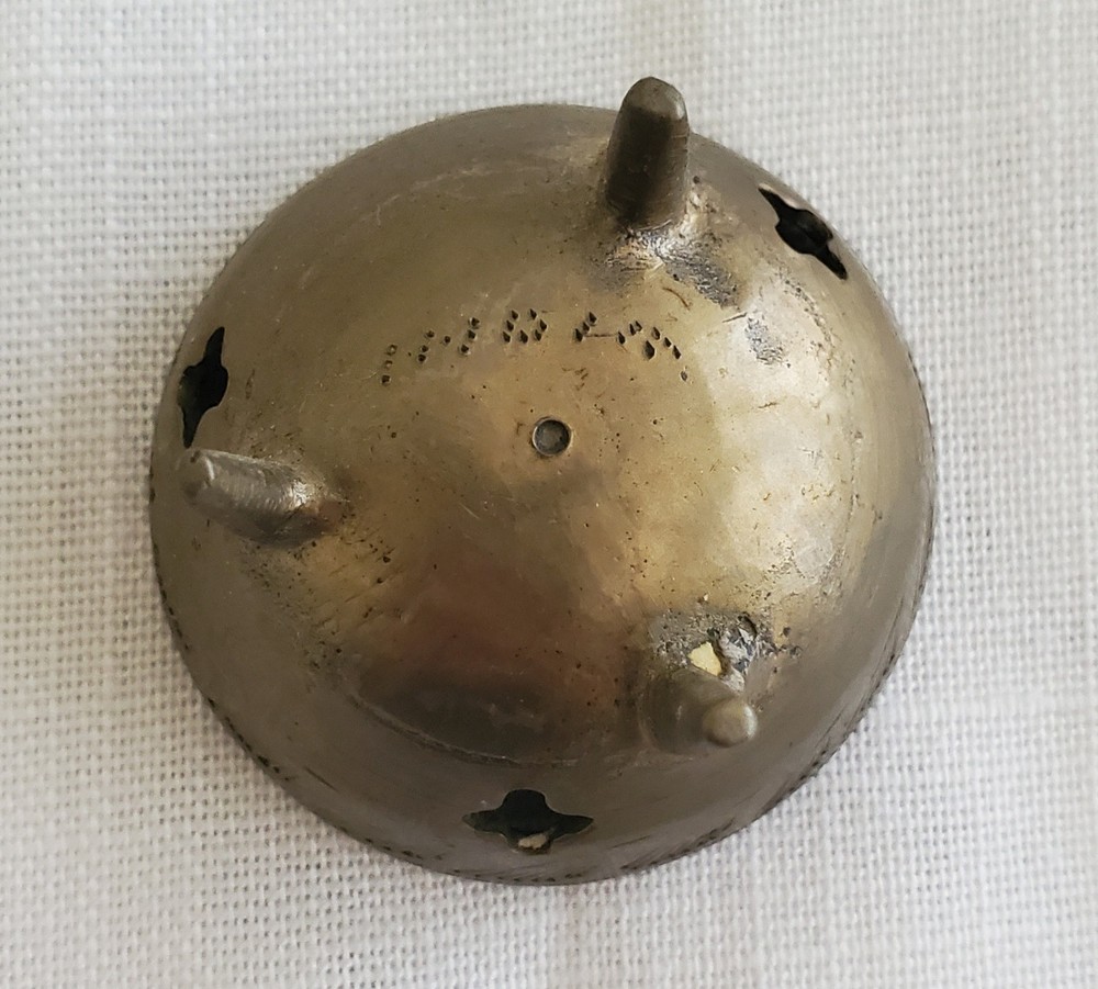Small Brass Footed Incense Holder Burner