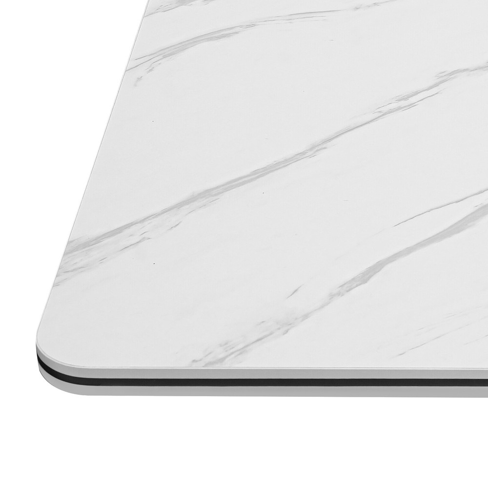 Folding Wall Mounted Laptop Desk with Brackets Space Saving Foldable Table