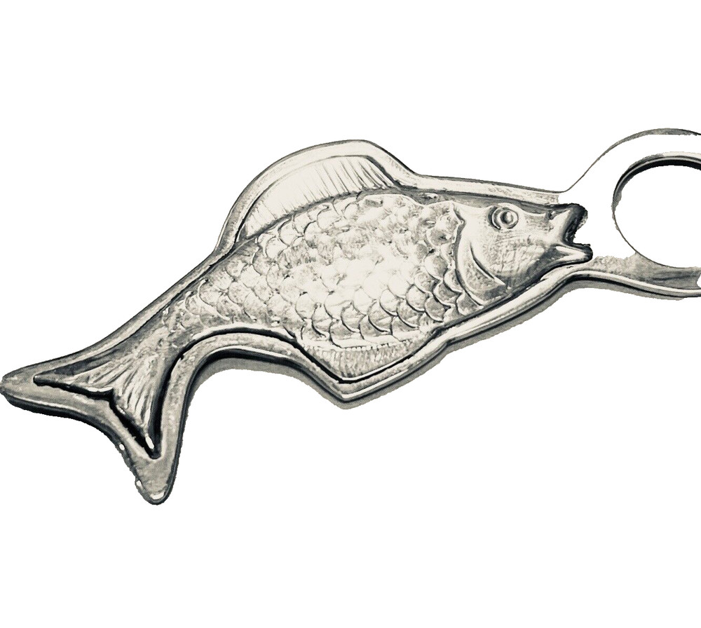 Tiffany & Co. Sterling Silver 6" Fish Bubble Blower