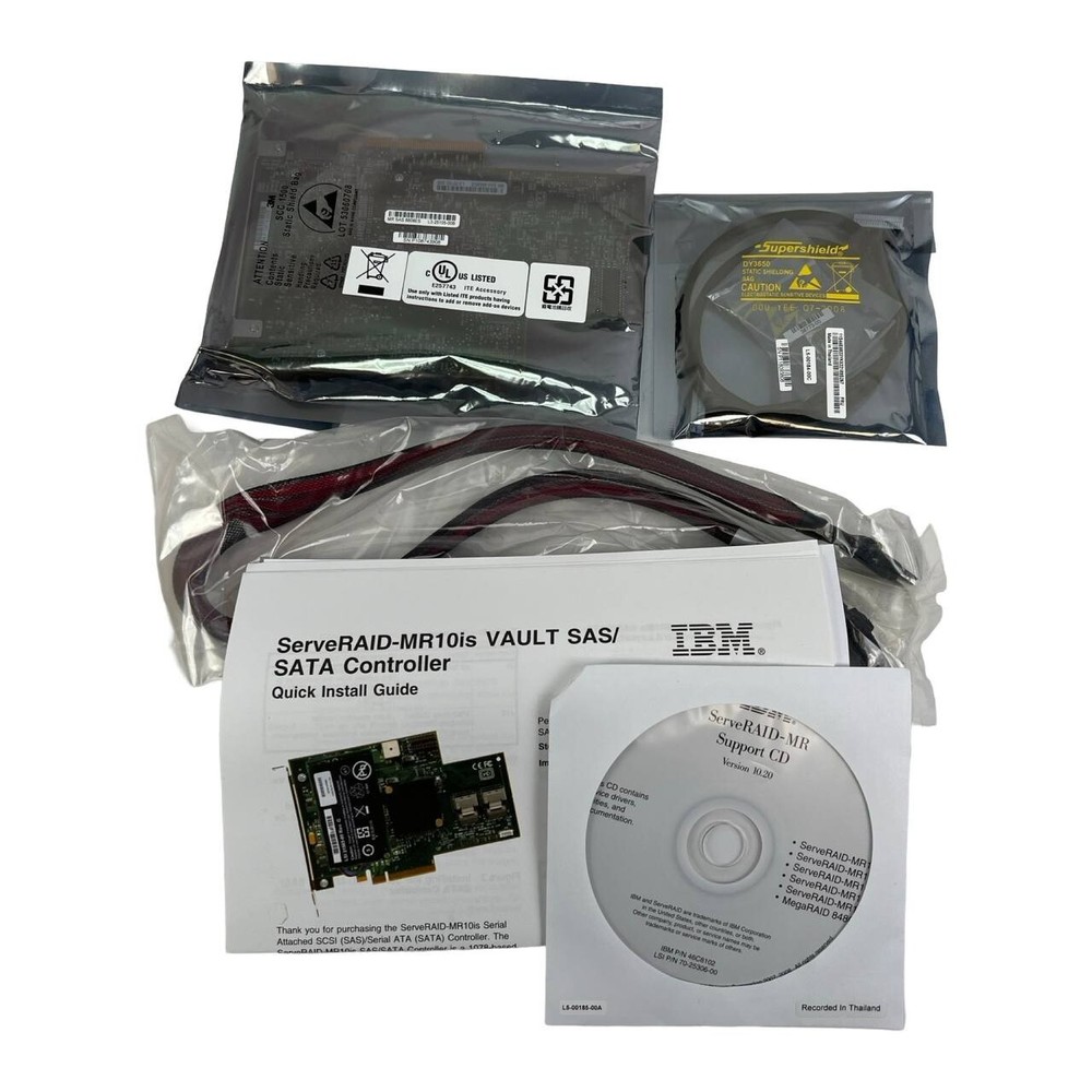IBM 44E8696 ServeRAID-MR10is SAS/SATA RAID Controller NO BATTERY