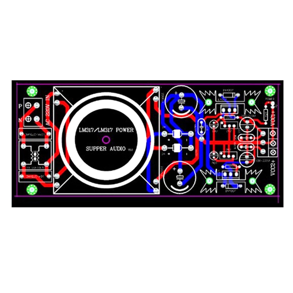 1pc EMI 25W Adjustable Voltage Regulator Talema Linear Power Supply Dualer LM317